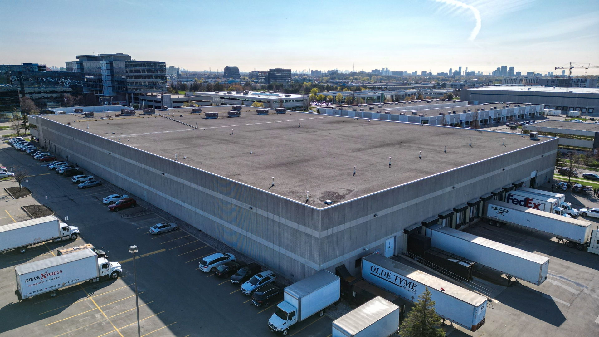 5300 Satellite Drive View of the Shipping Area (Rear side of Building)