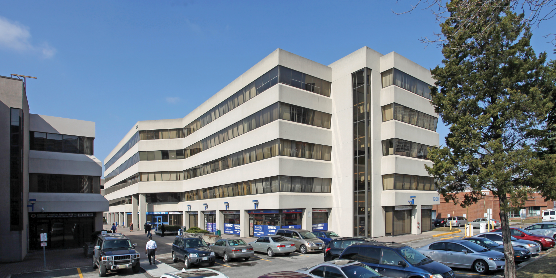 1200 Markham Road Office Building Exterior Side