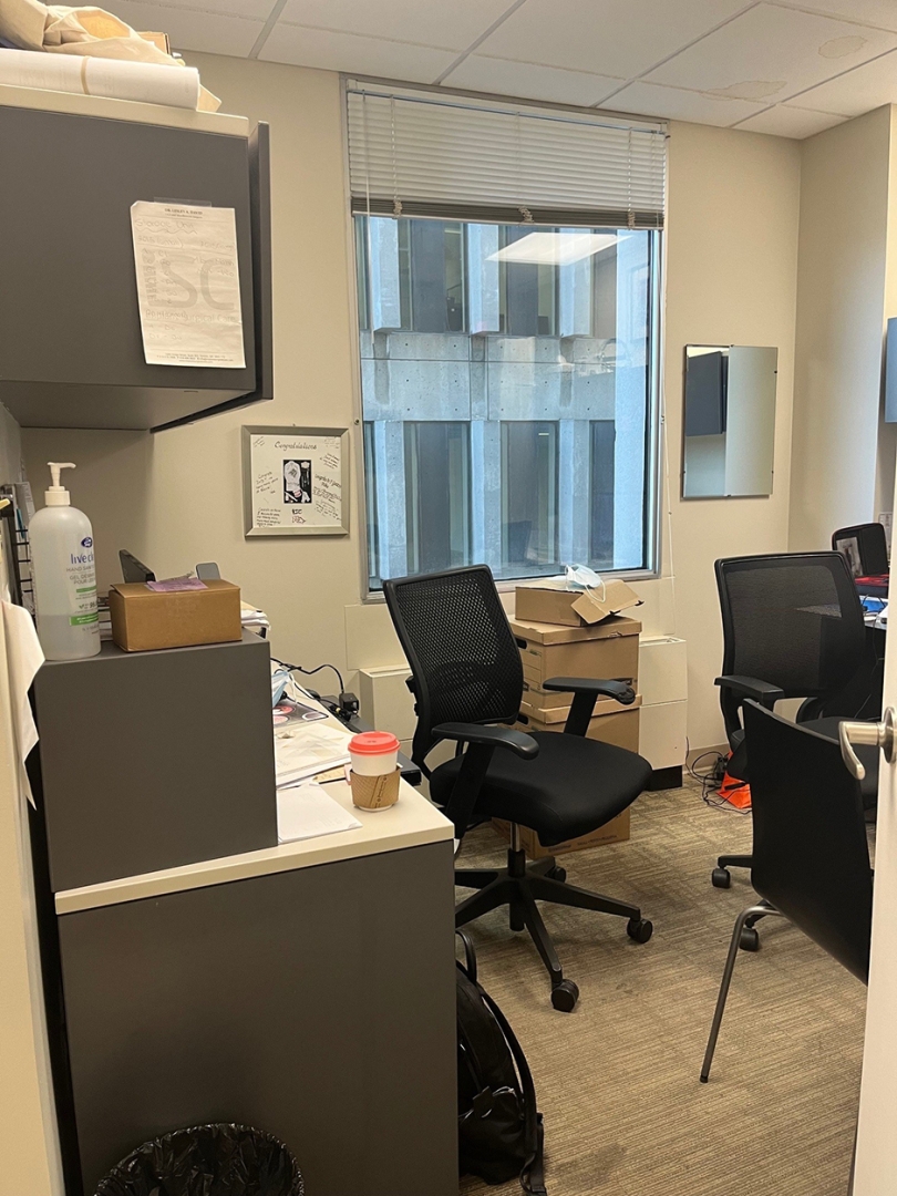 Office with a window