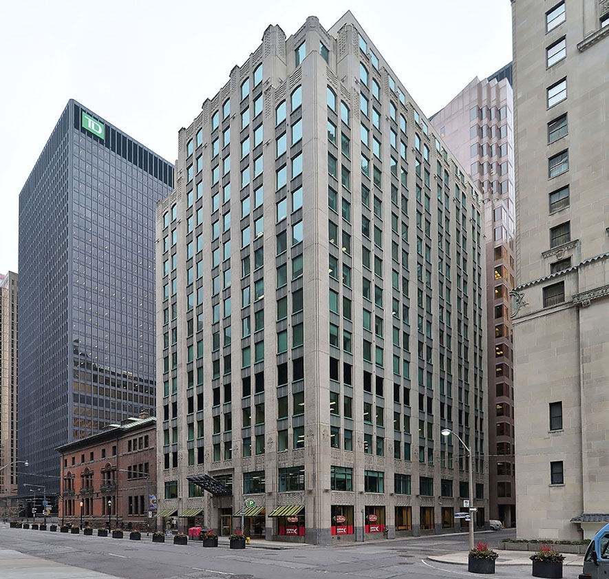 55 York Street building exterior view from across the street