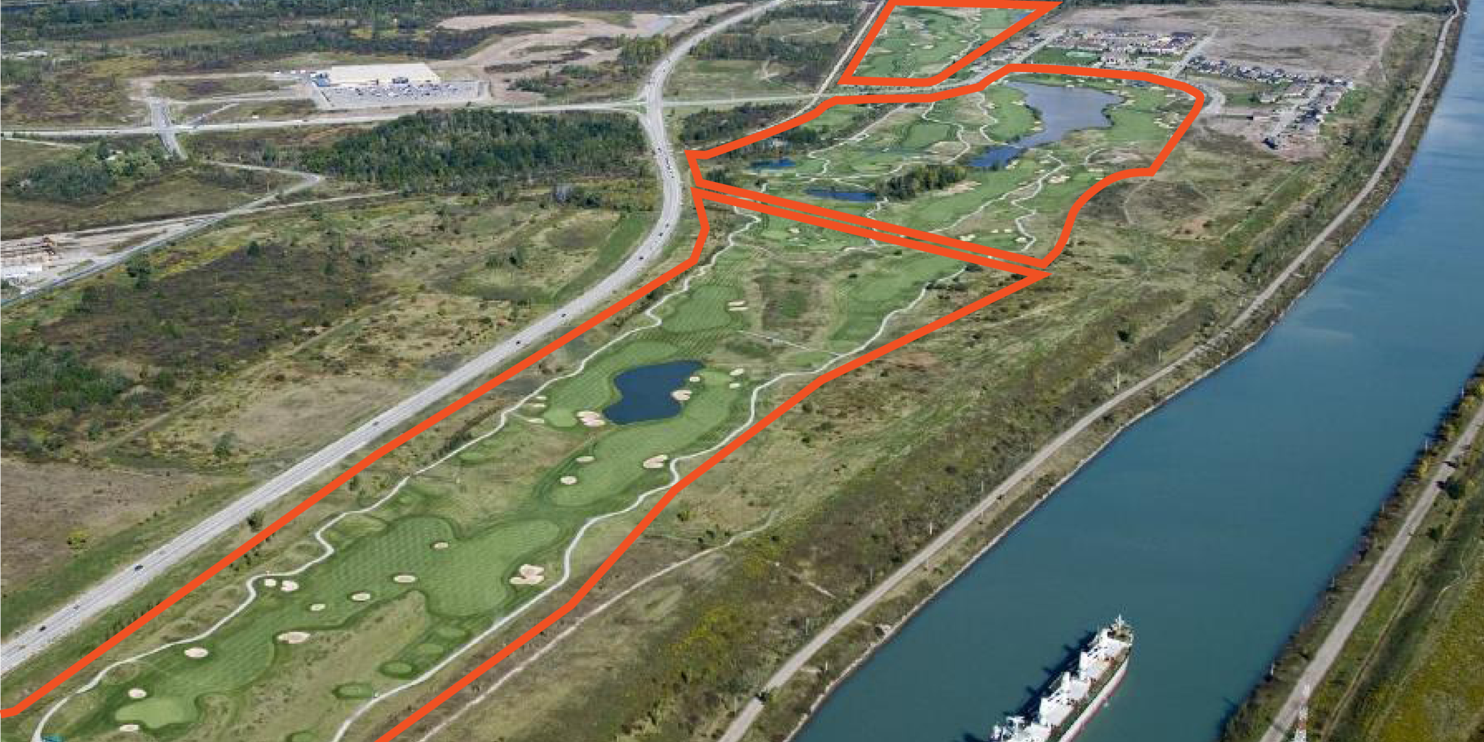 Hunters Pointe Property Outline