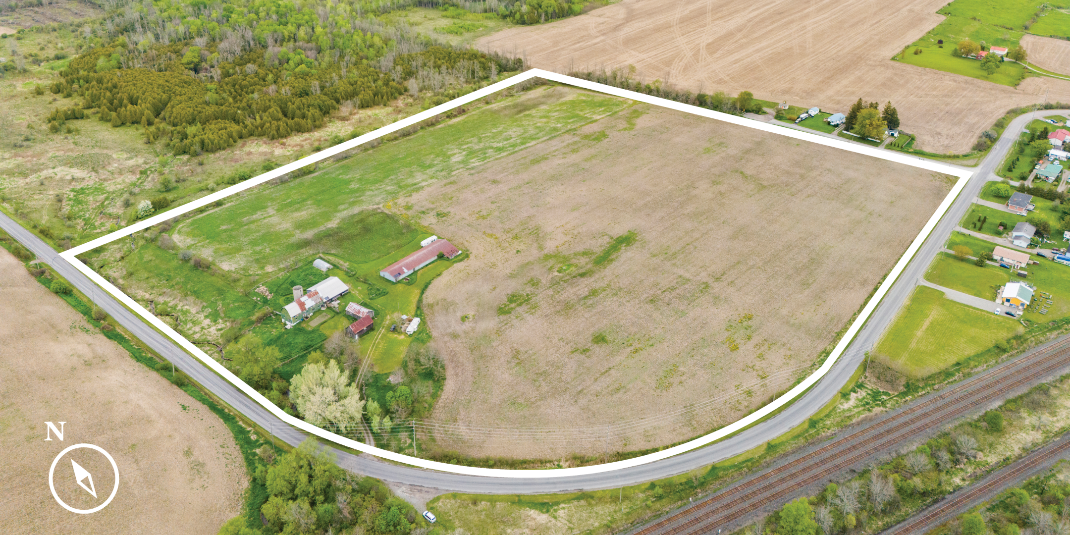 Workman Road S Land with Property Outline
