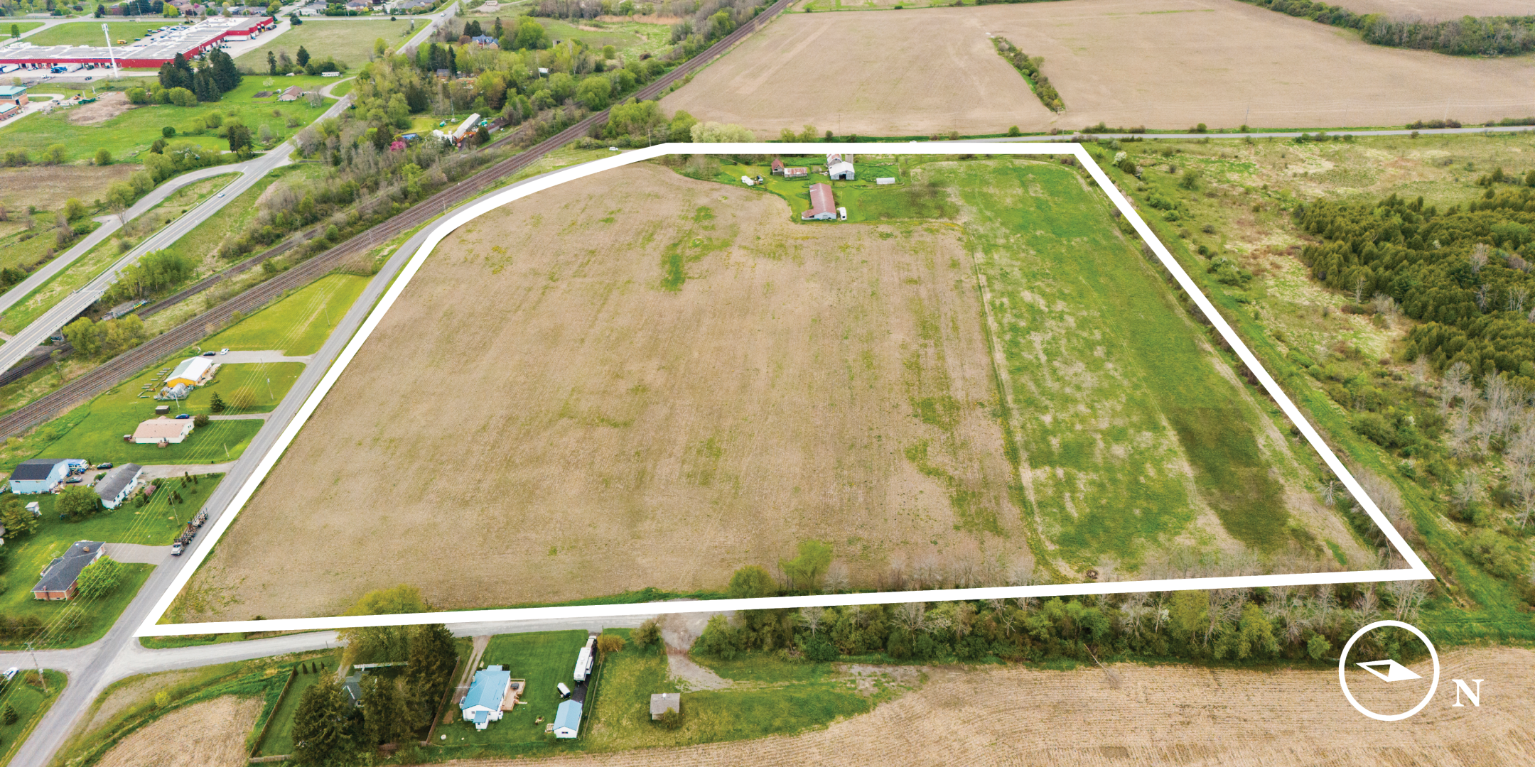 Workman Road S Land with Property Outline