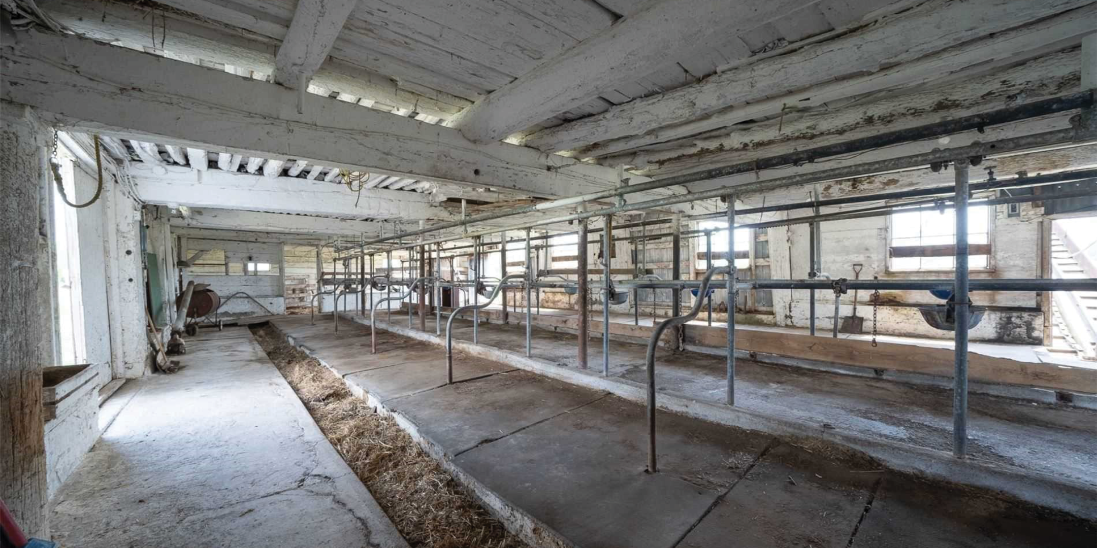 1134 County Road 15 Farm Interior with space for livestock