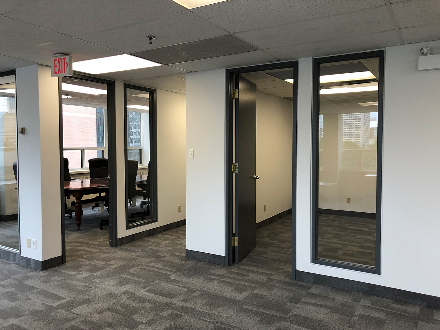 133 Richmond St W interior view with small offices