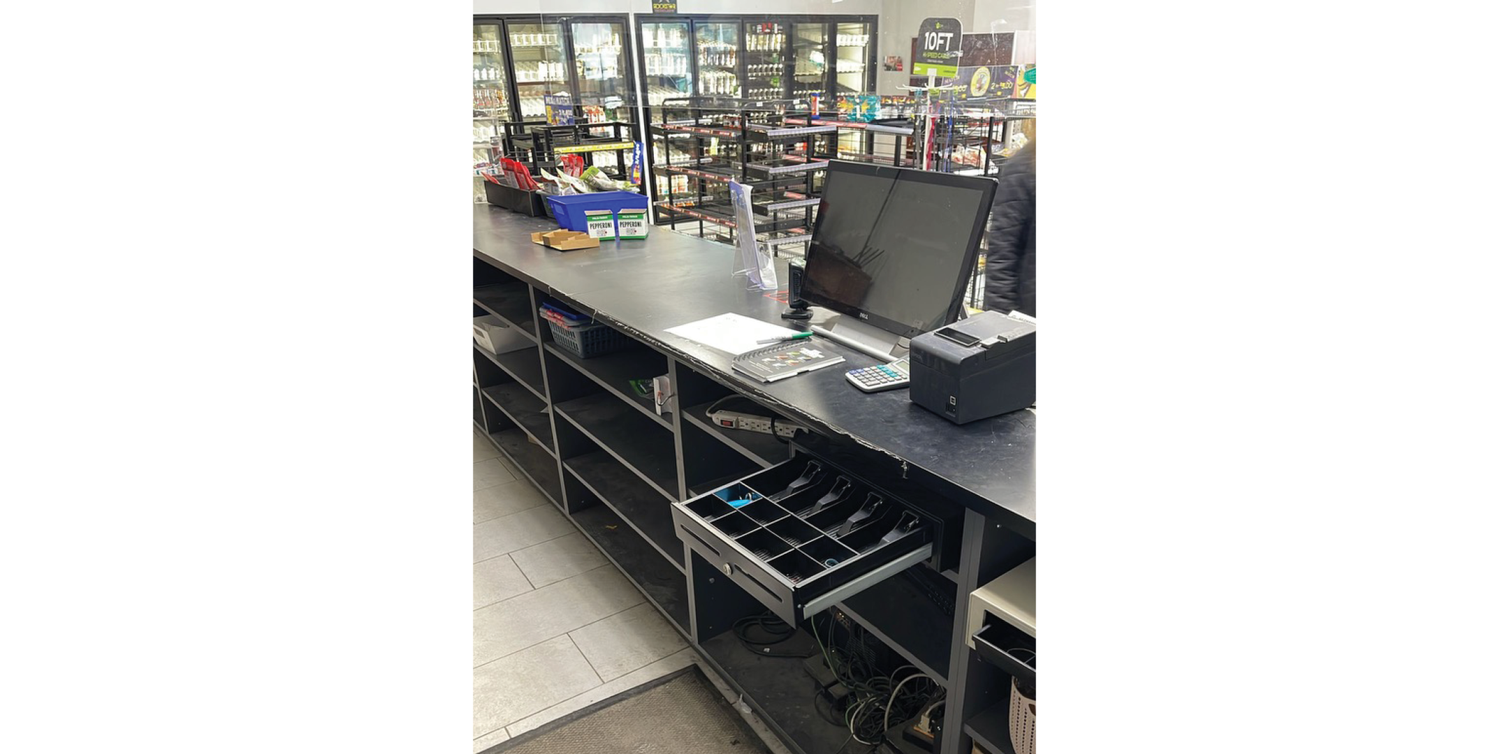 219 Rorke Avenue Interior Convenience Store cash area