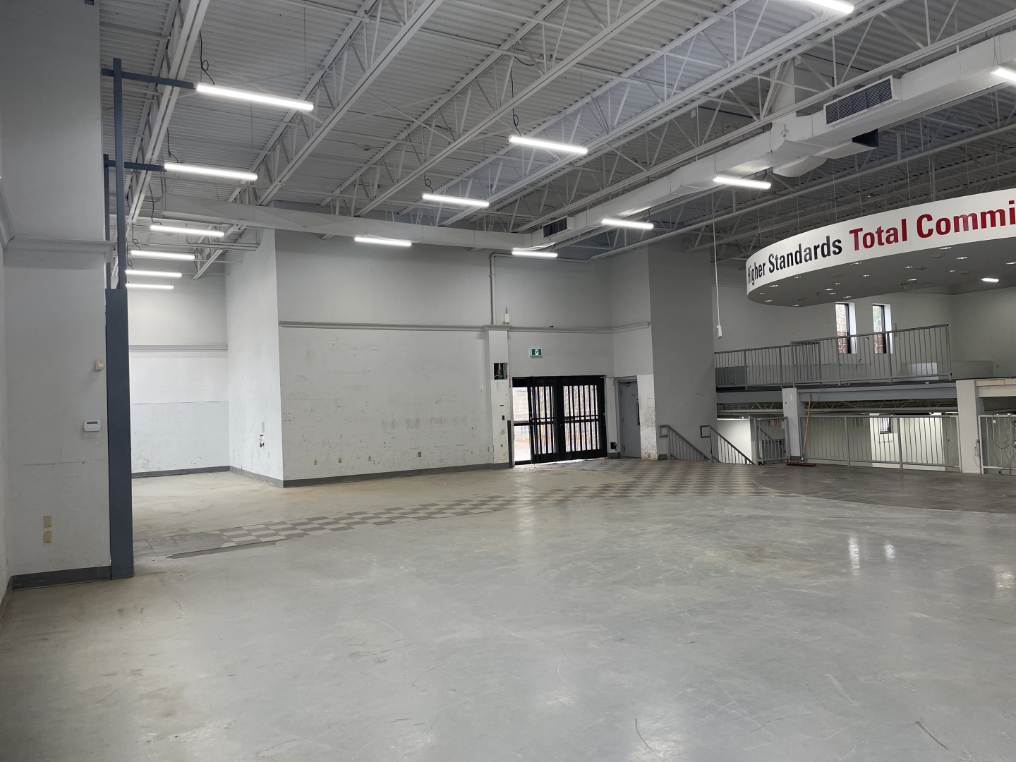 832 Eglinton Avenue vacant interior space 
