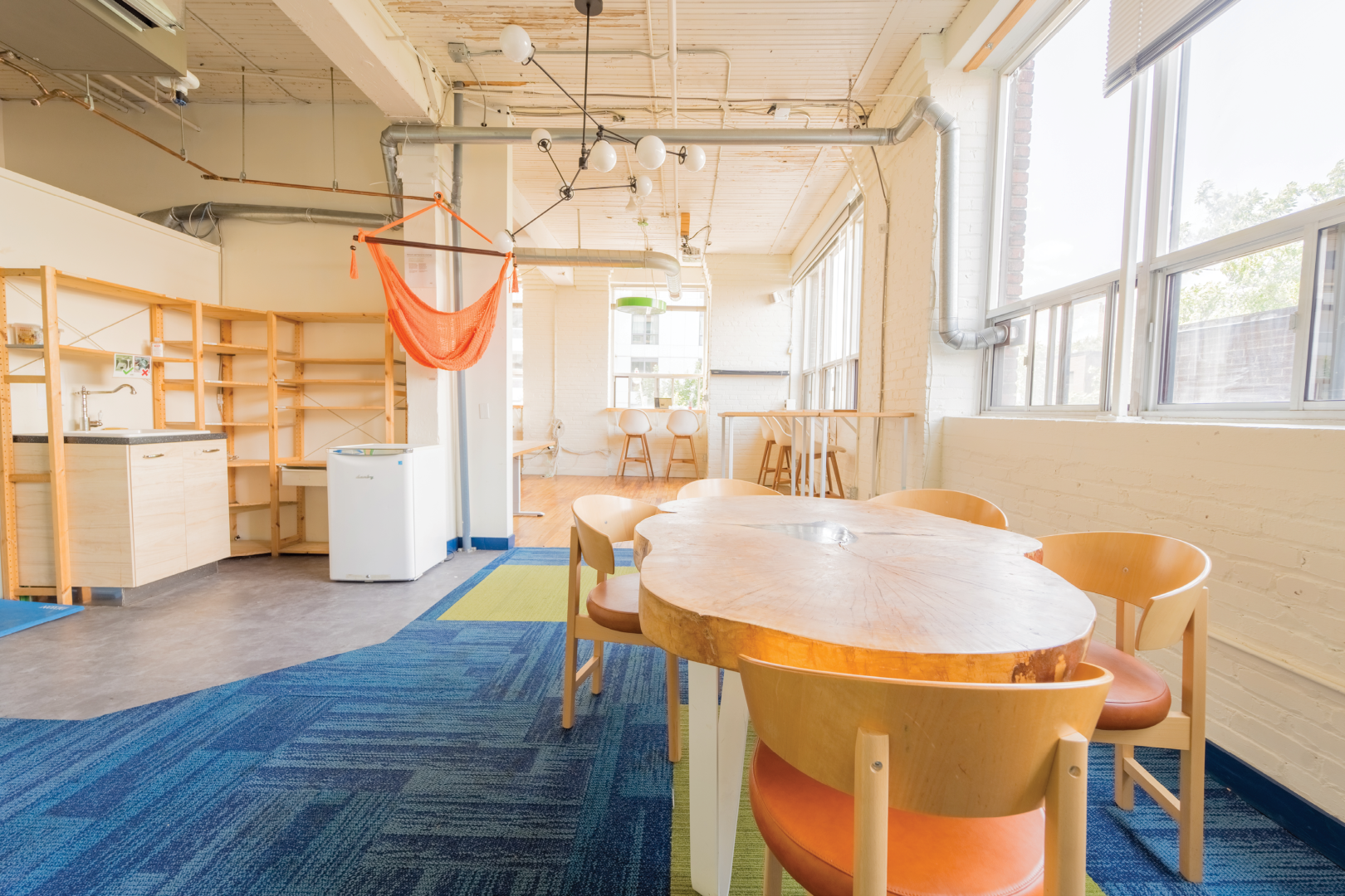 192 Spadina Office with beautiful table and chairs 