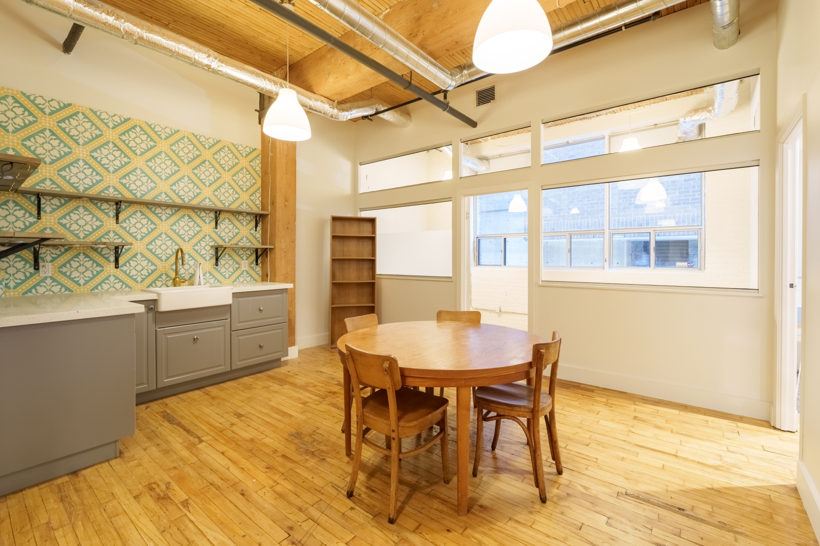 192 Spadina Avenue First Floor private office with round table