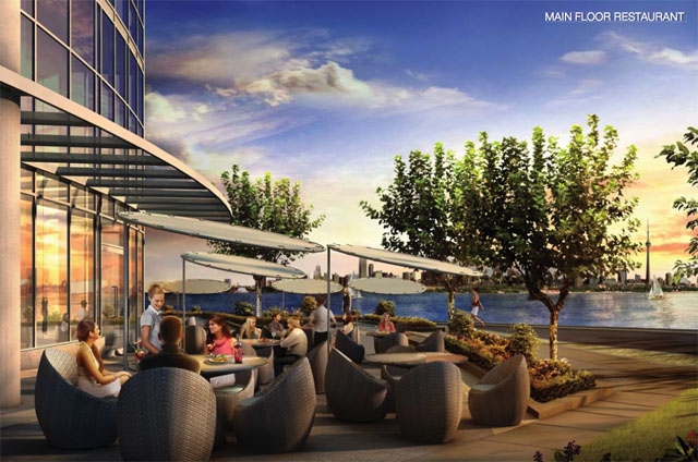 2157 Lakeshore Blvd W Restaurant Patio beside the Lake