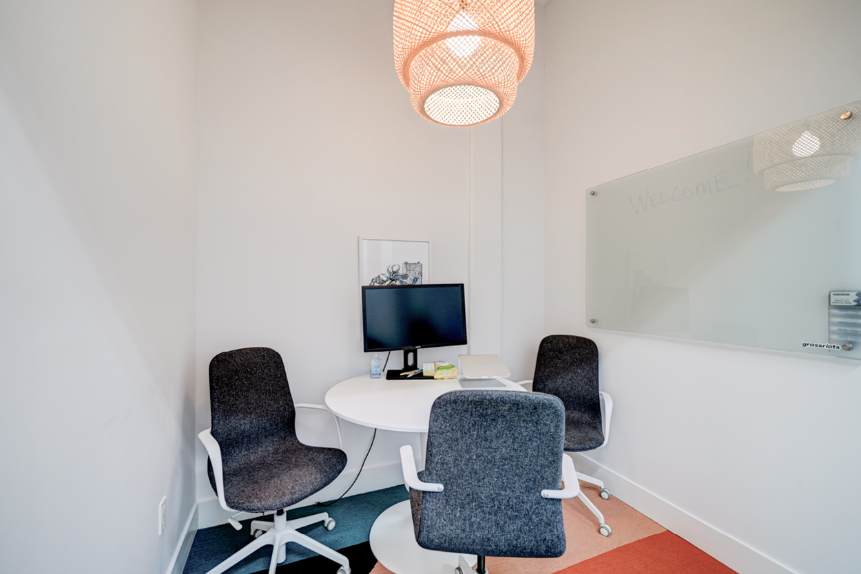 250 Carlaw small boardroom with desk and chairs 