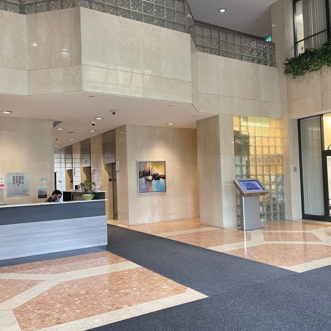 255 Duncan beautiful lobby and natural light 