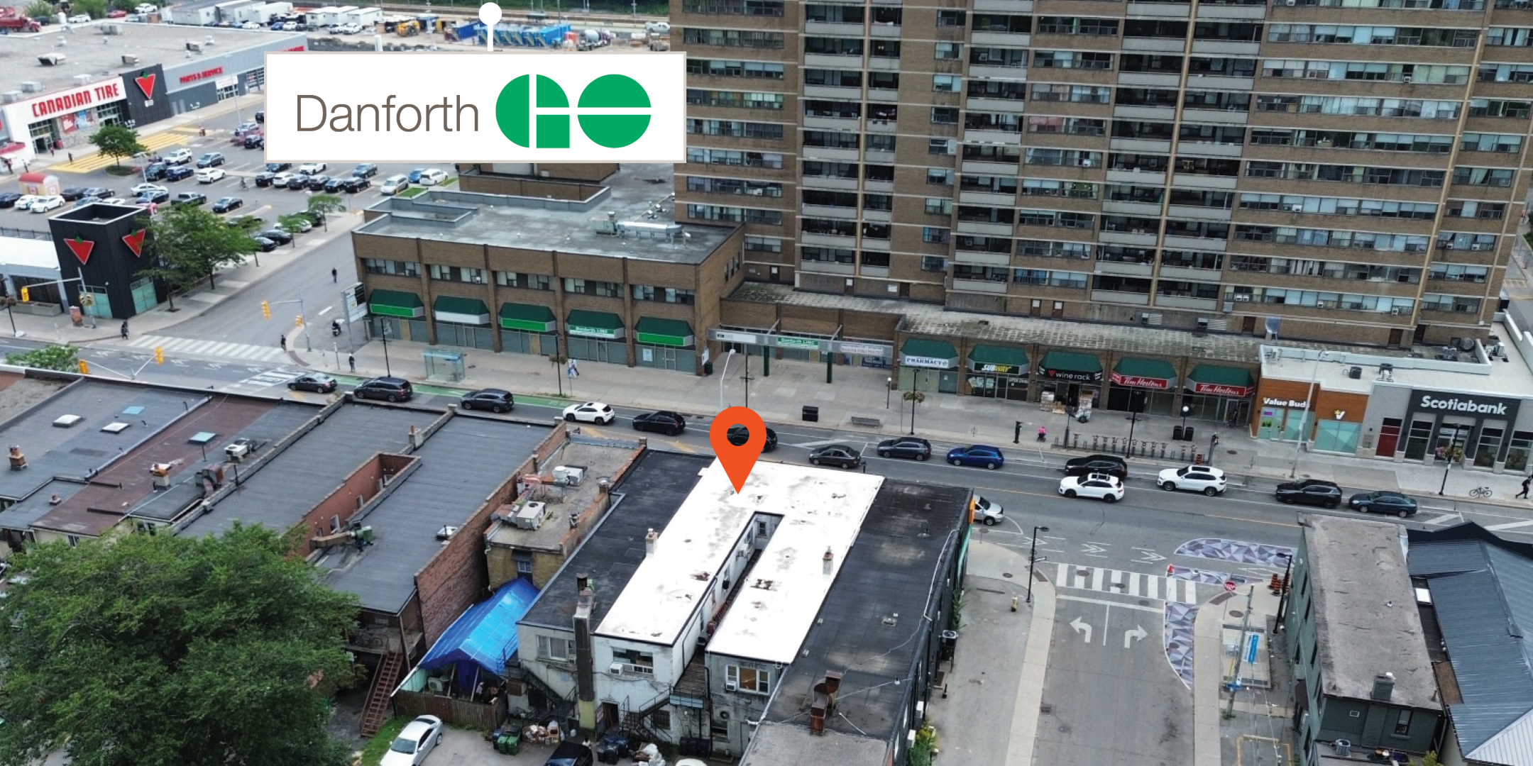 2624 Danforth Avenue Nearby Danforth GO Station