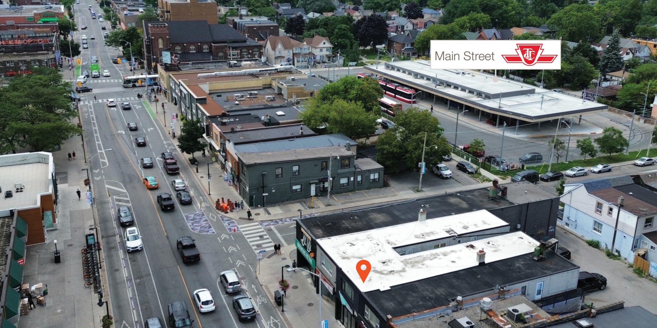 2624 Danforth Avenue Nearby TTC Main Street Station
