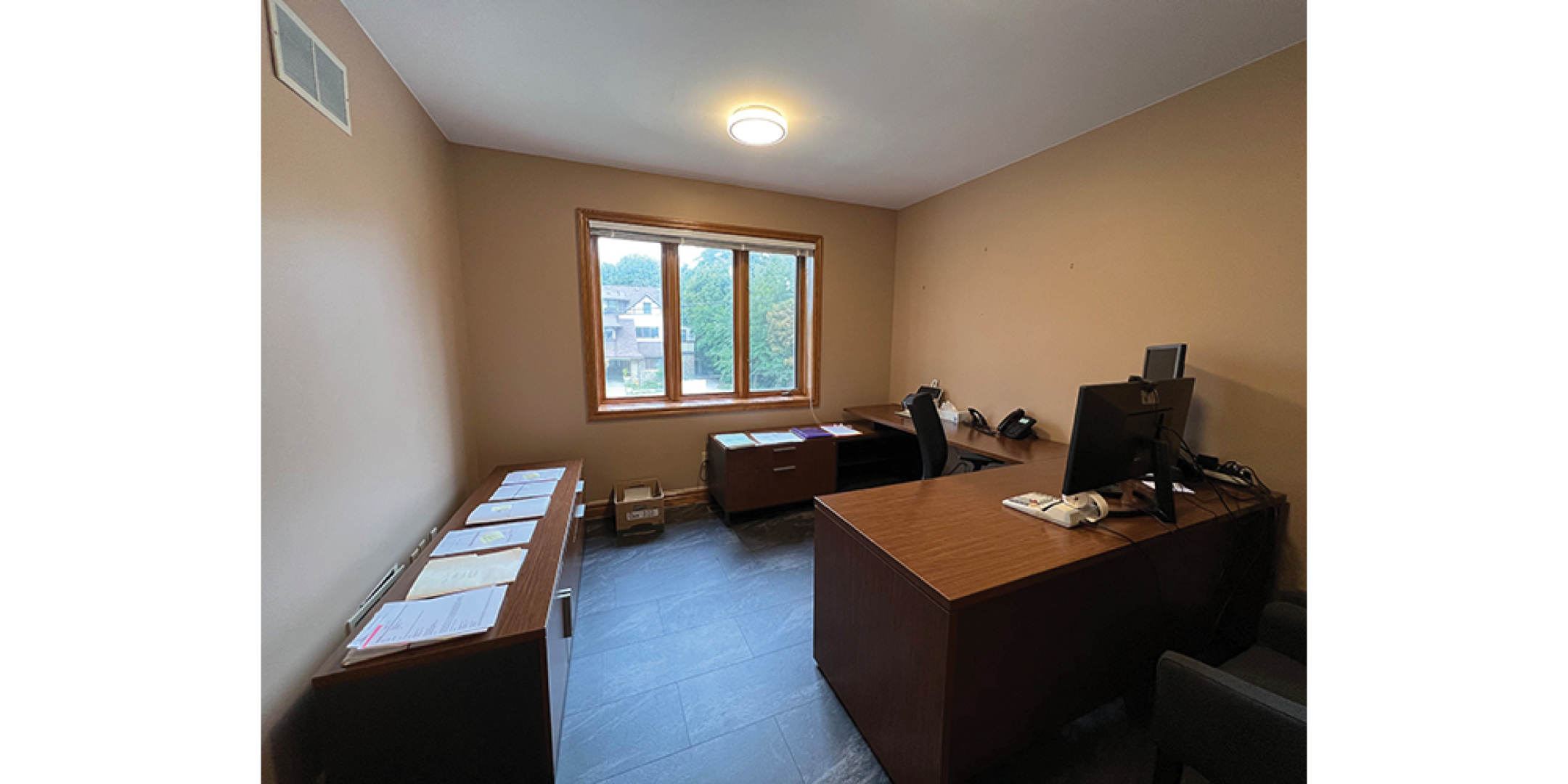 89 High Street private office with big window and natural light