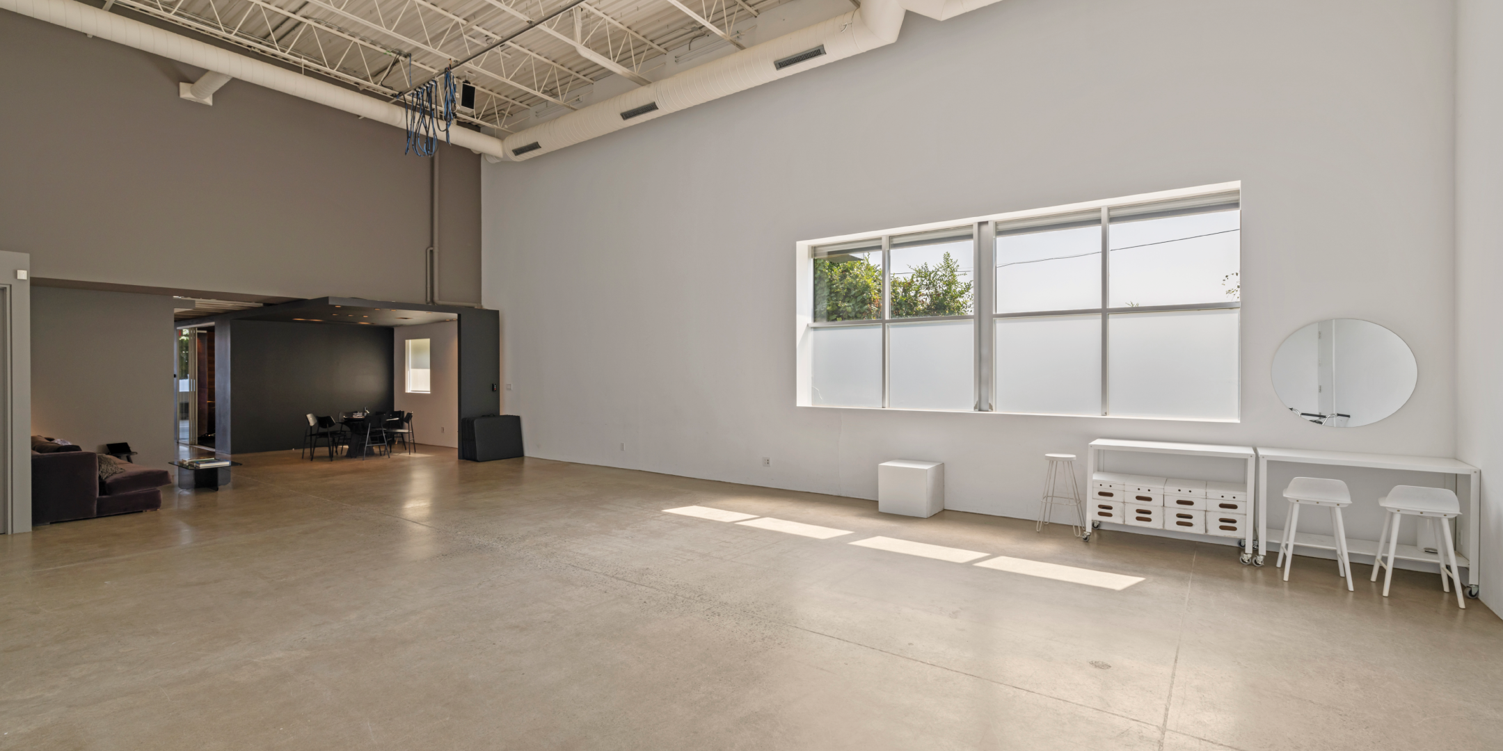 2 Primrose Avenue main floor studio with lots of natural lights