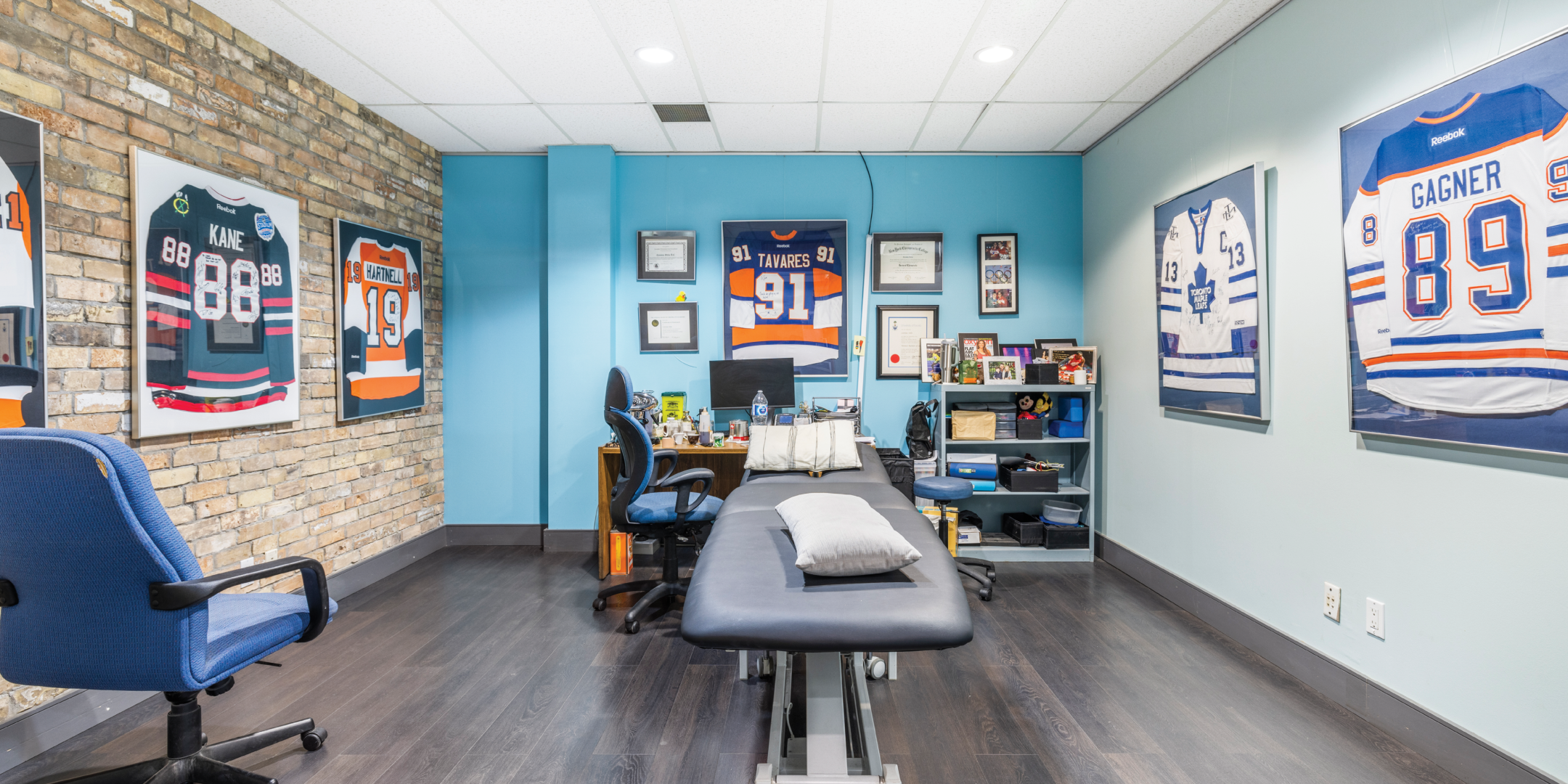 230 Browns Line Patient Room with bed