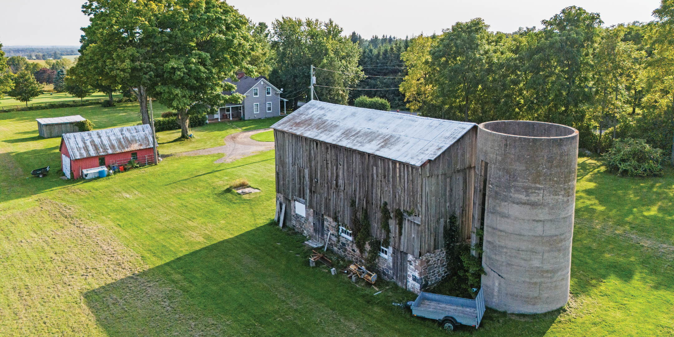 7801 Cochrane Street Farm Buildings on land
