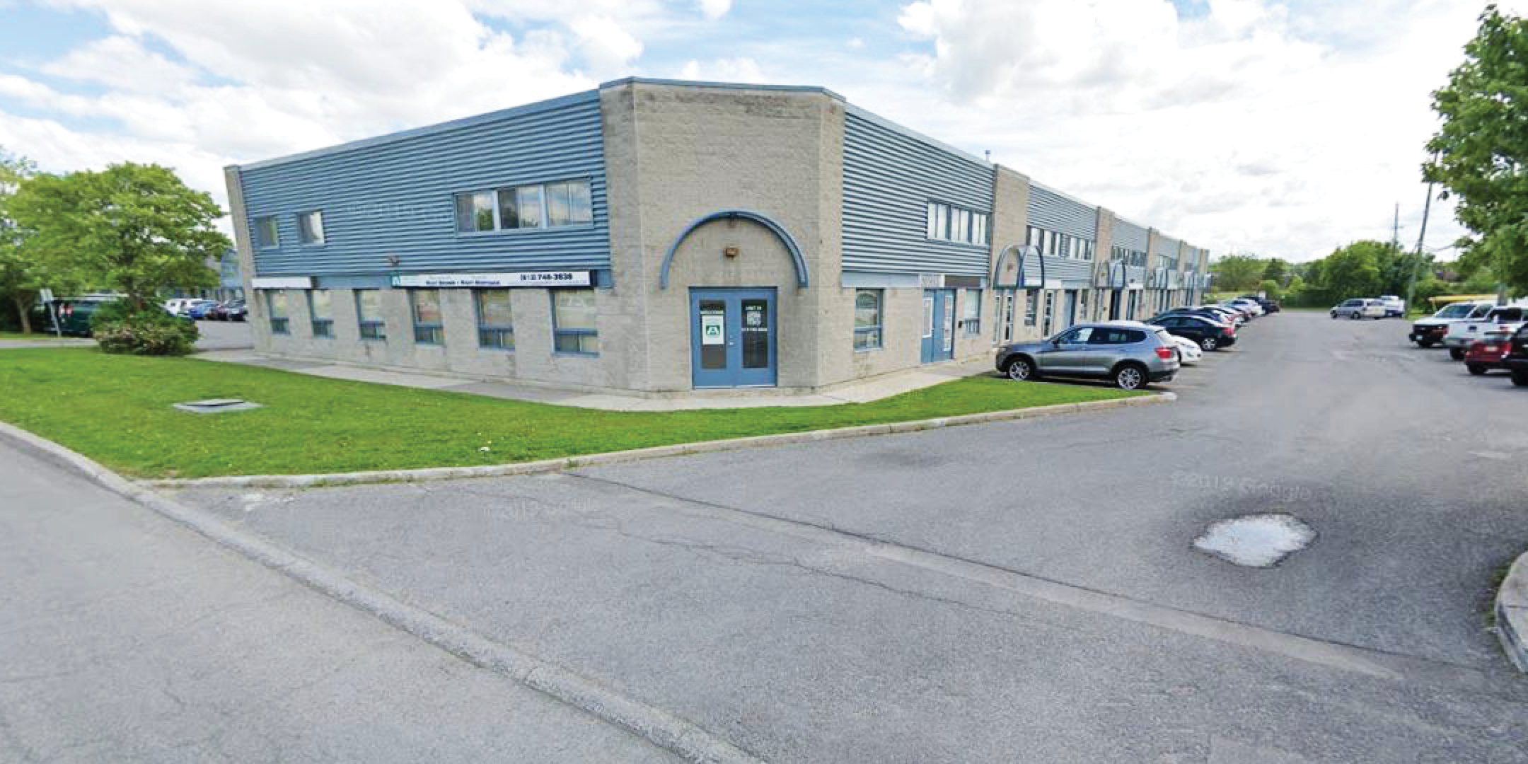 Front view of building at 1010 Polytek Street