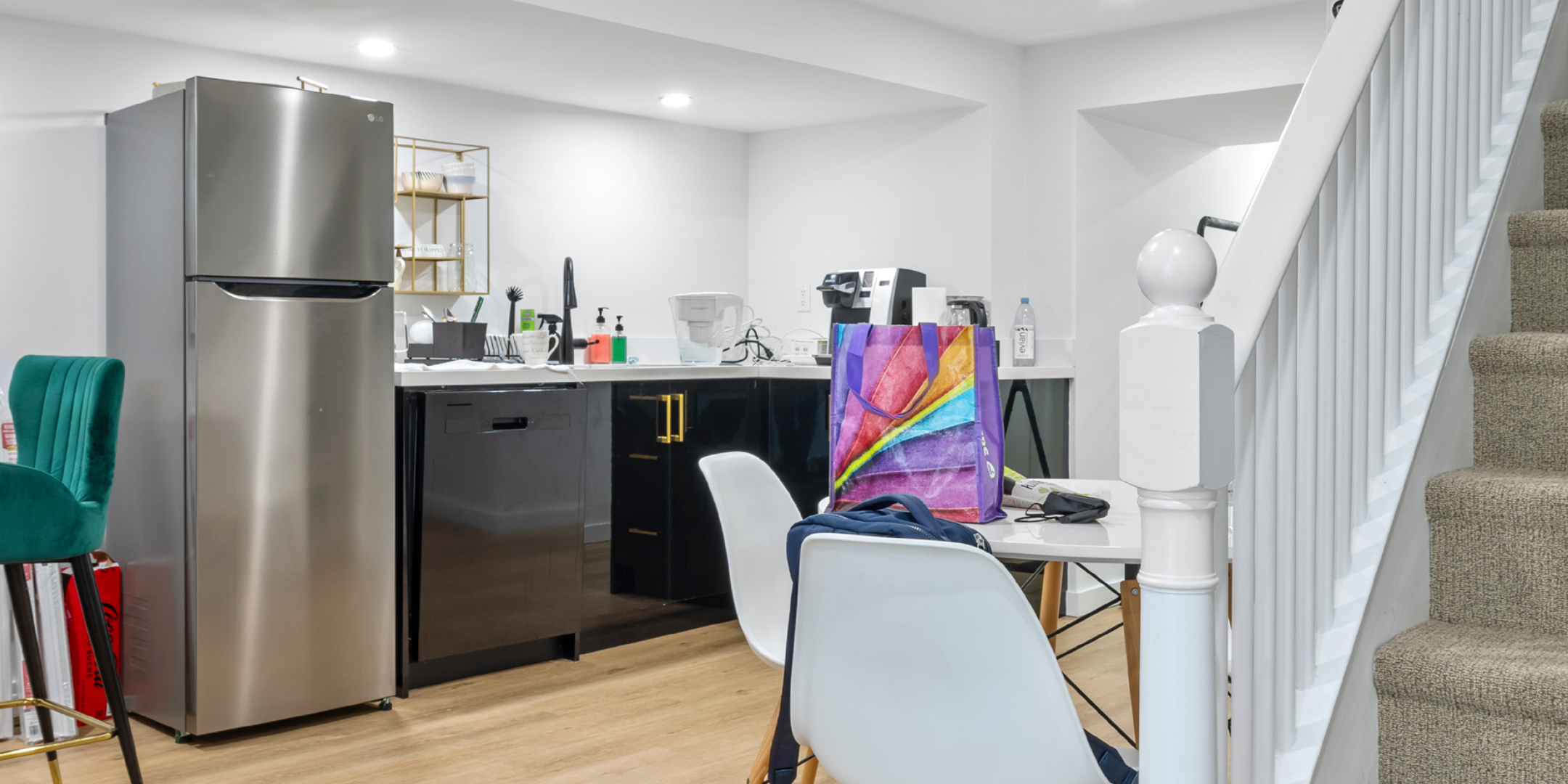 110 Scollard Street - Lower Level Kitchen