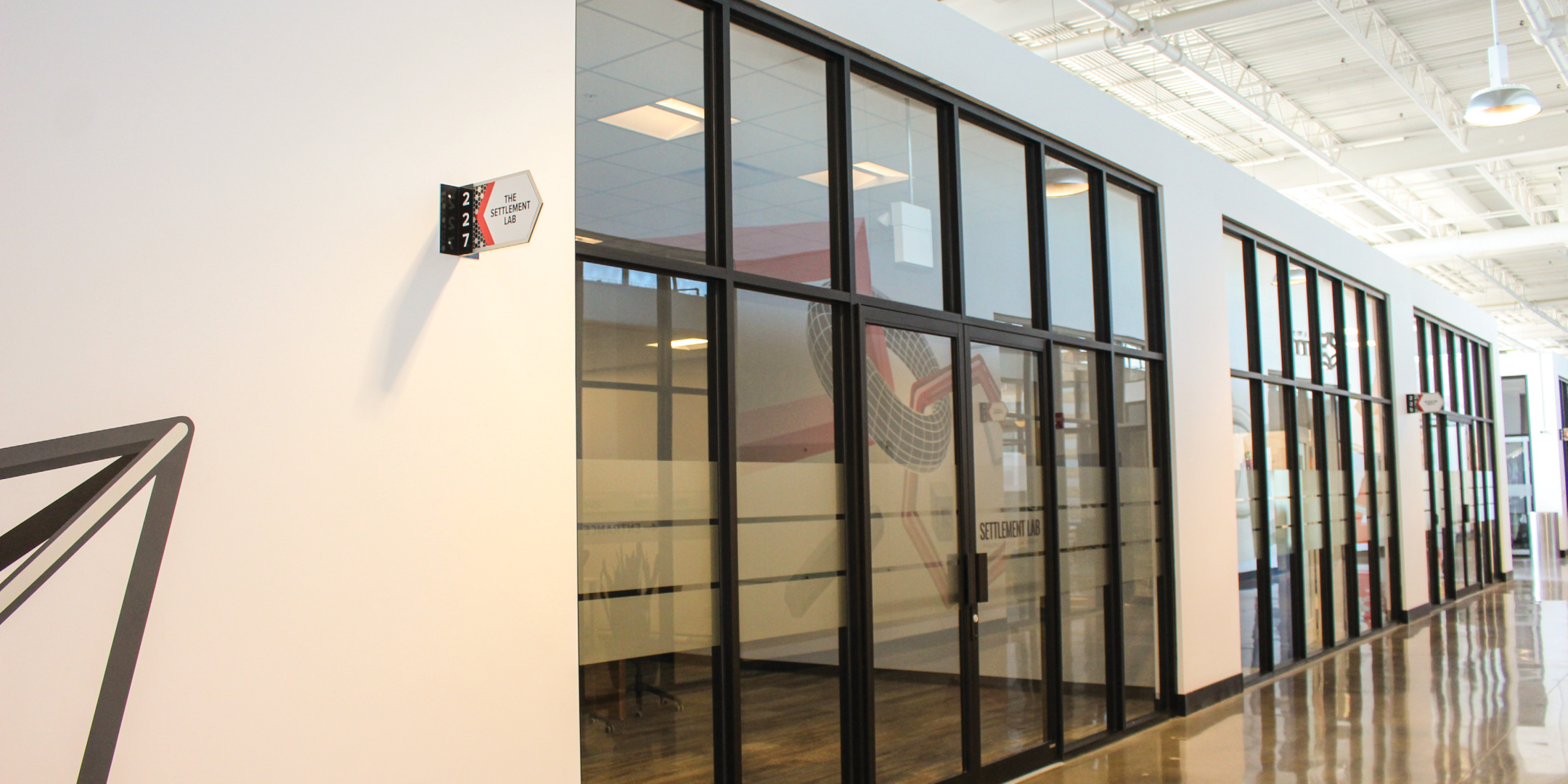 Exterior Hallway to Suite 227 at 137 Glasgow Street