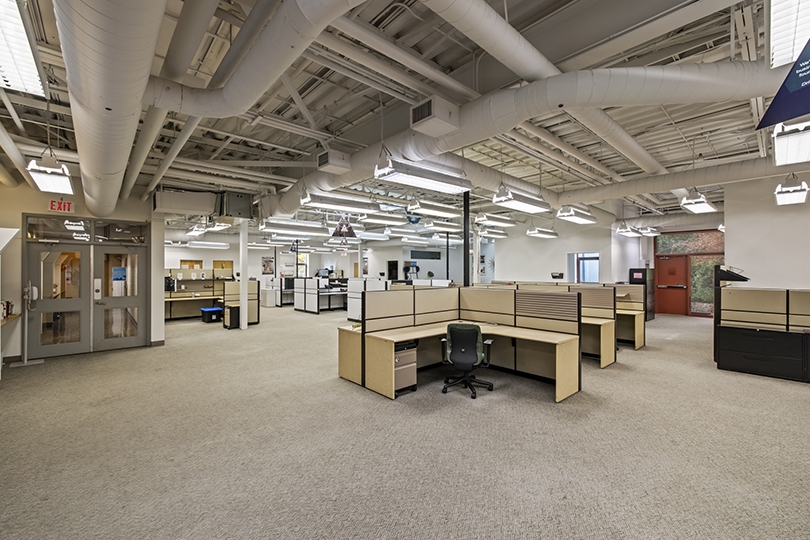 33 Kern Road office space showing workstations