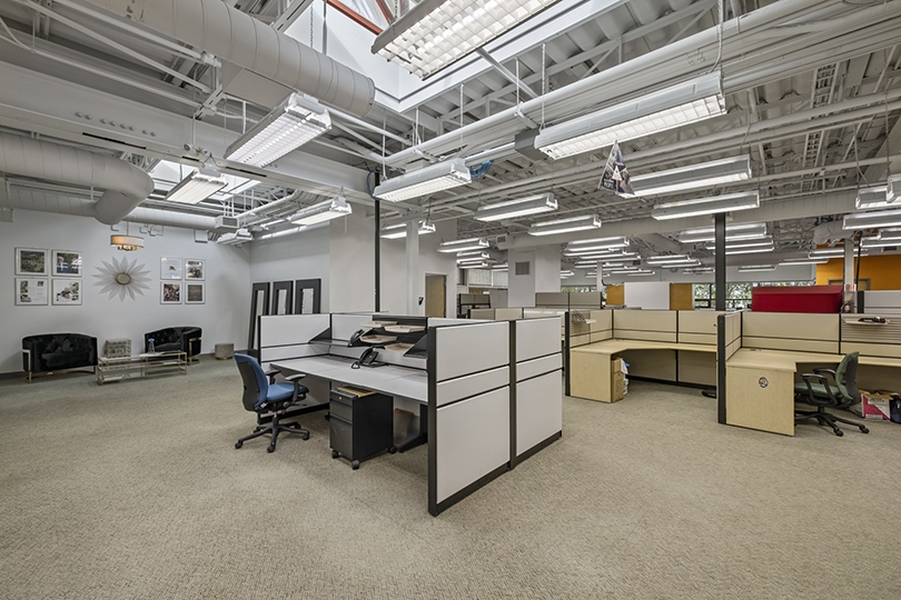 33 Kern Road office space showing workstations