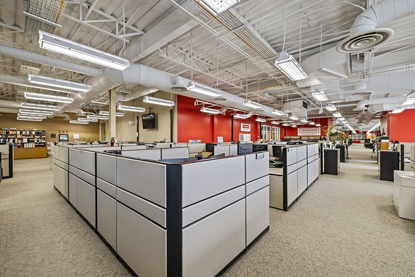 33 Kern Road office space showing workstations