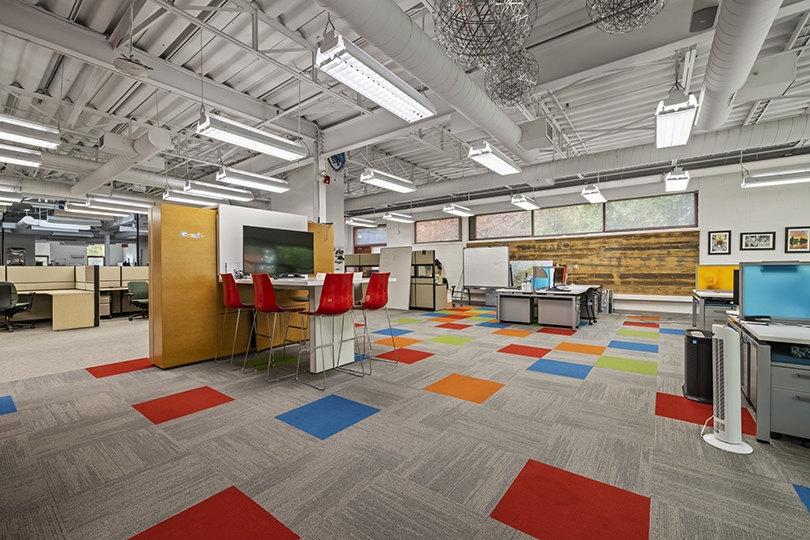 33 Kern Road office space showing workstations