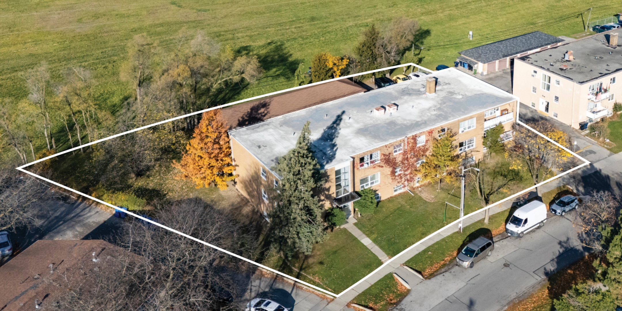 14 Torbolton aerial shot of building showing surrounding environments
