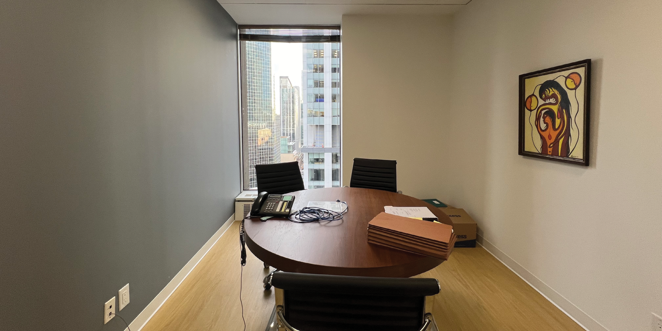 65 Queen Street West meeting room with lots of natural lights