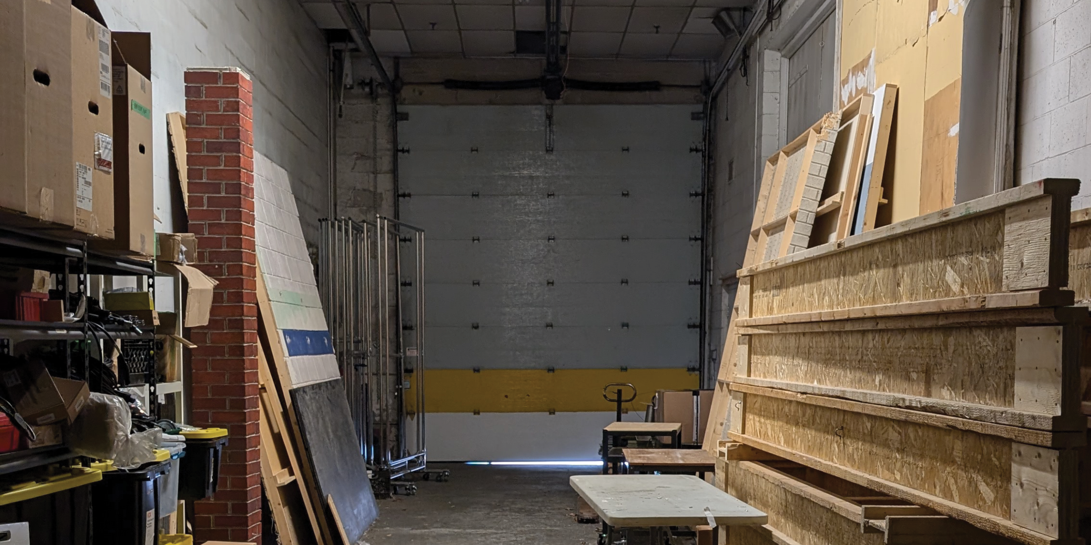 793 Pharmacy Avenue Interior Garage Door and Storage 