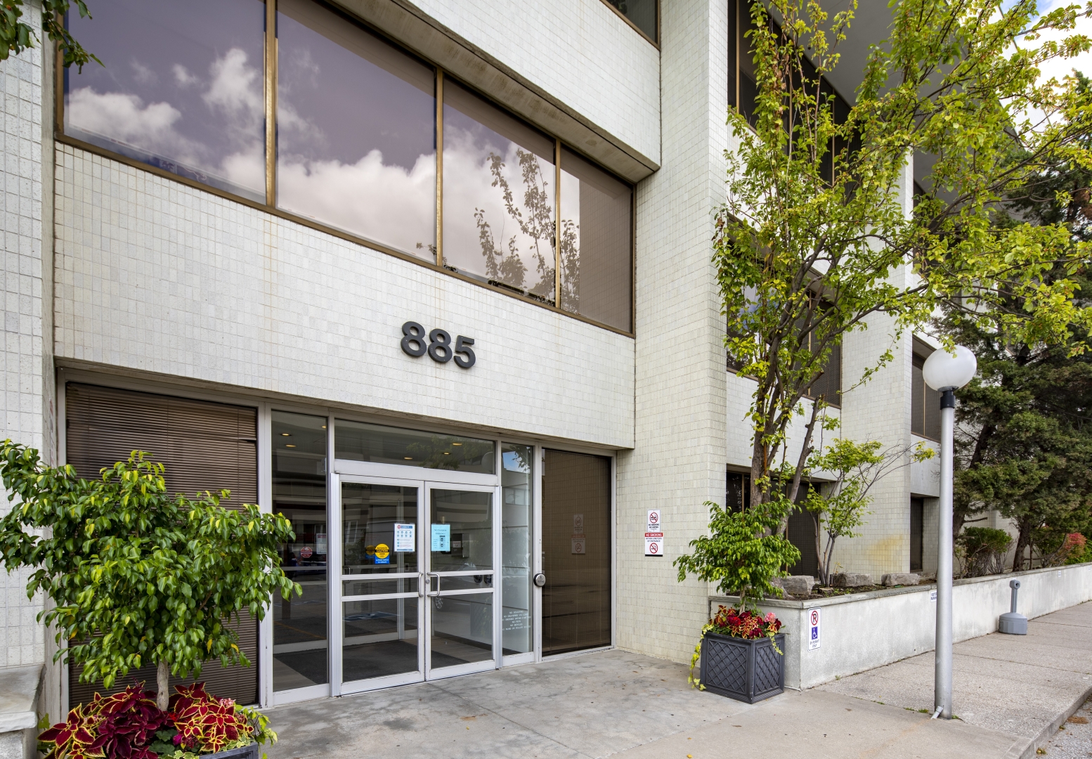 885 Don Mills Road Main Building Entrance Door