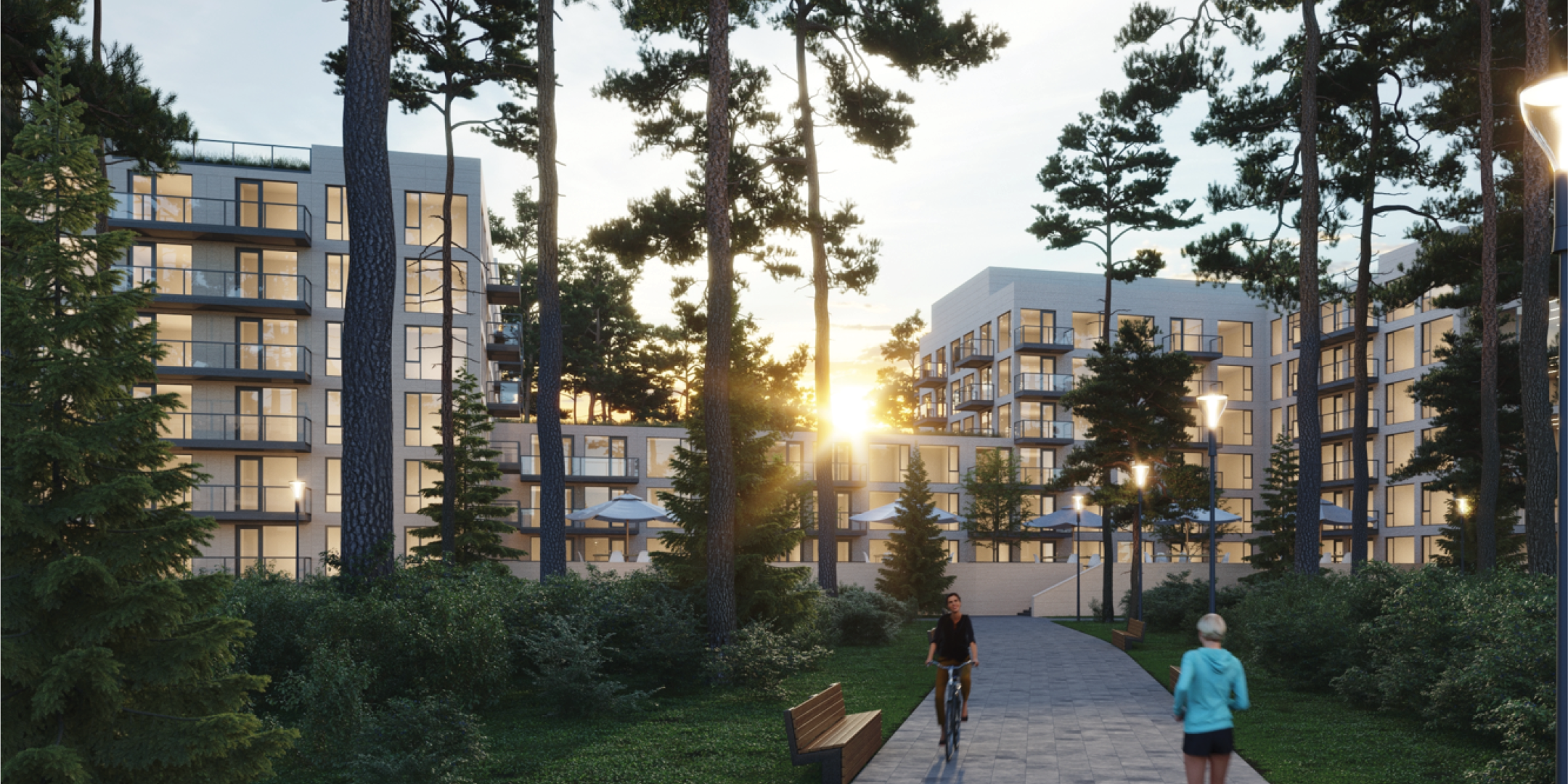 2362 Line 8 Rendering of Building Park Area