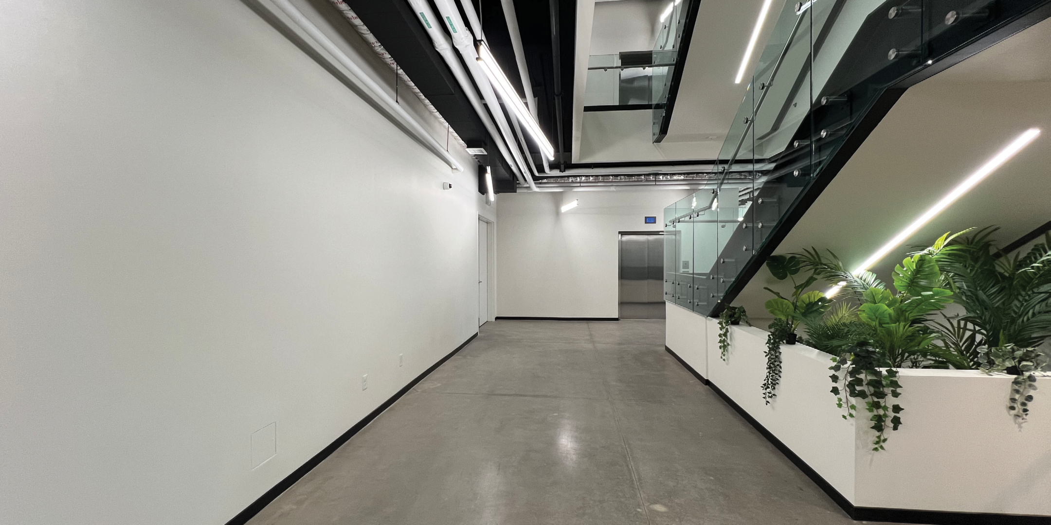 300 Geary lobby with stairs 