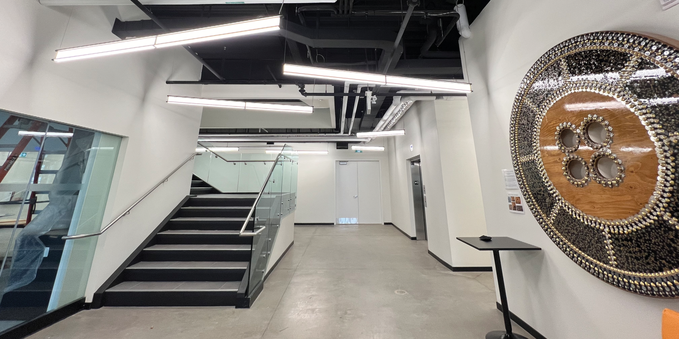 300 Geary lobby with stairs 