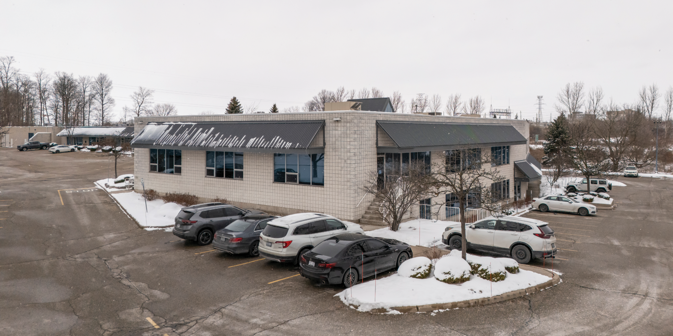 Plaza view of 490 Dutton Drive