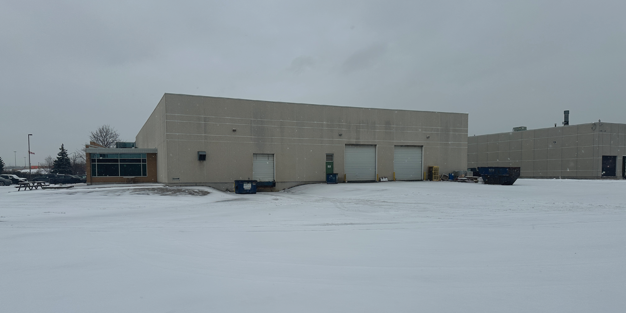 51 Four Valley Drive Back of Building with 2 Drive-In Doors & 1 Truck Level