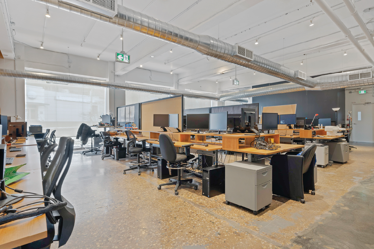 571 Adelaide Street E ground floor office with workstations 