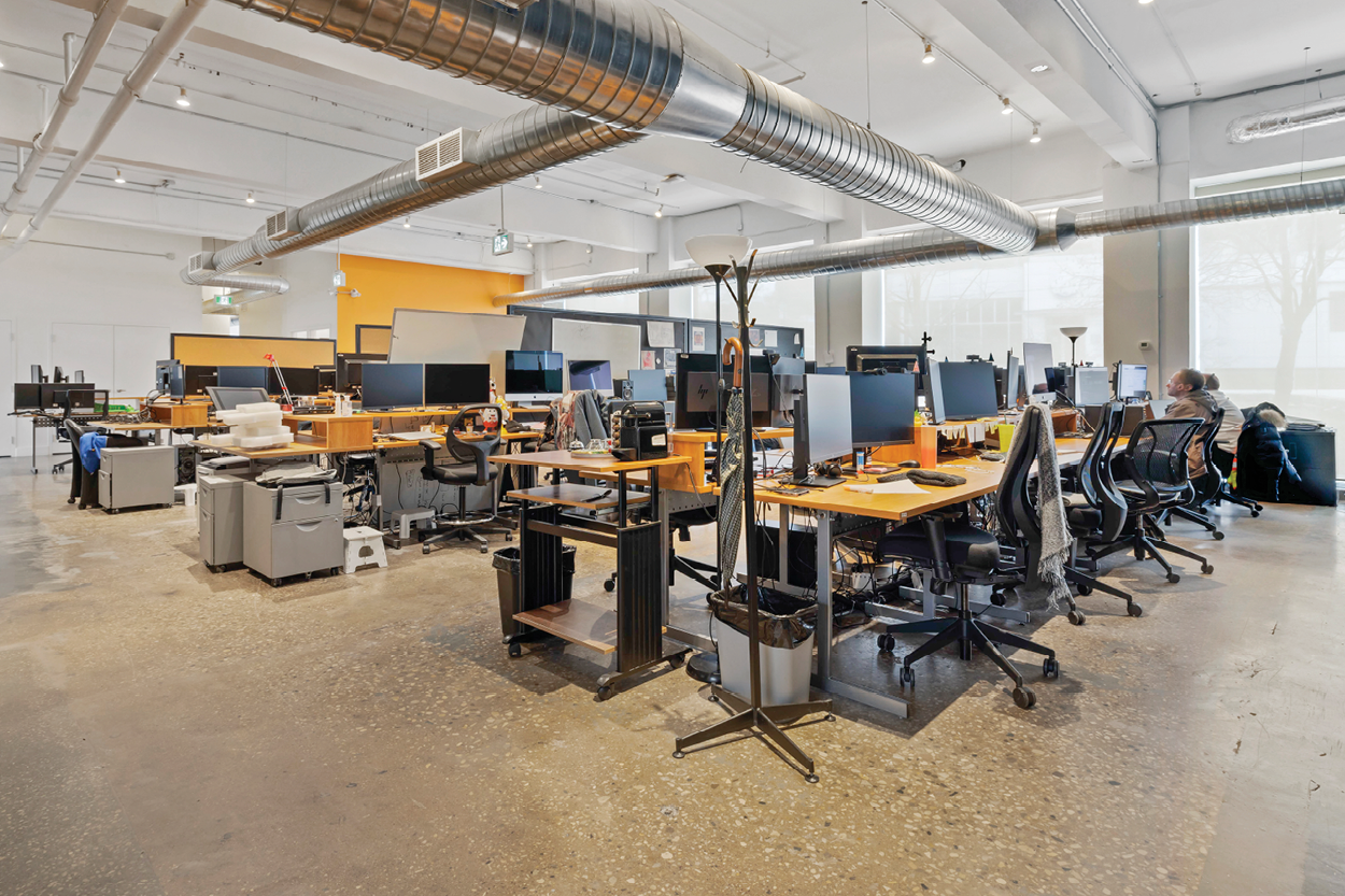 571 Adelaide Street E ground floor office with workstations 