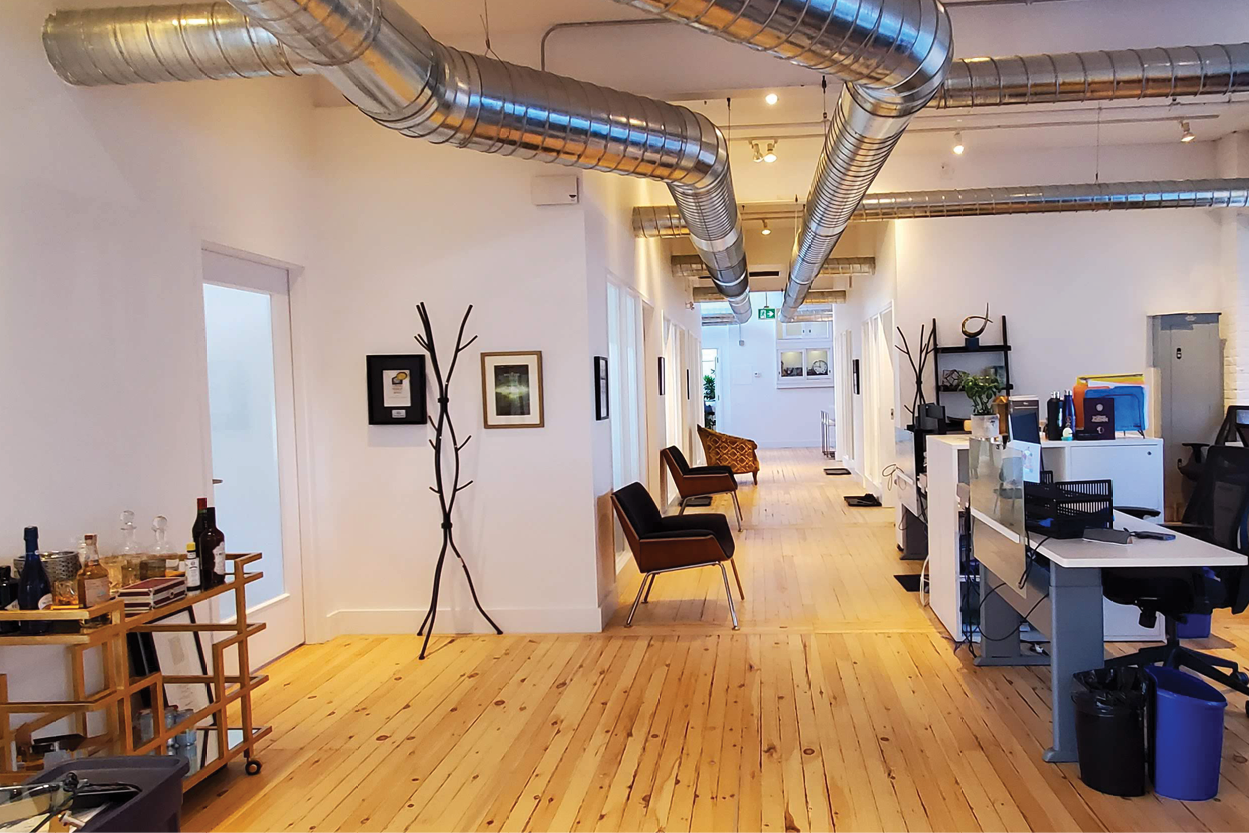 571 Adelaide Street E ground floor office with workstations 