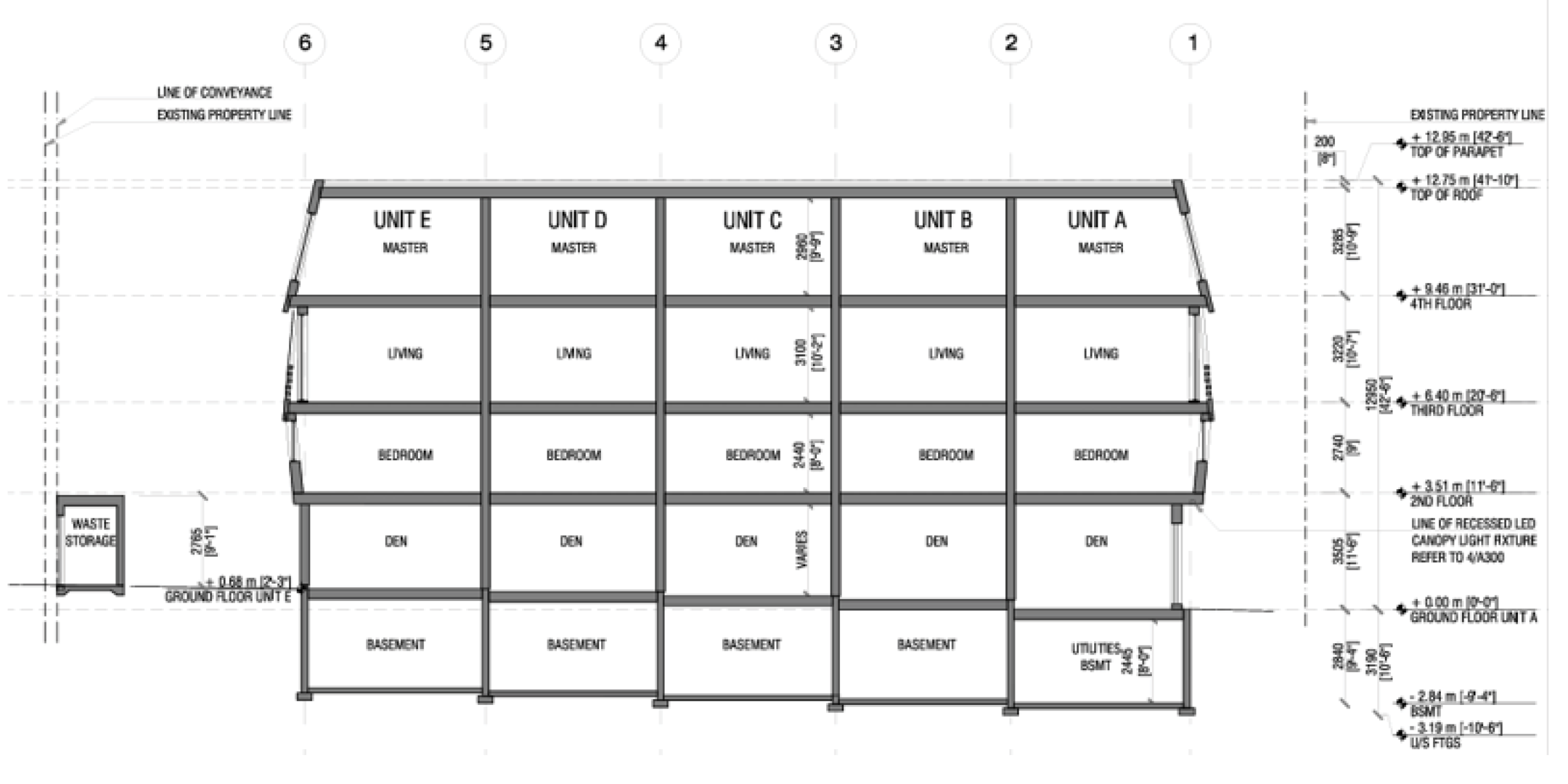 6 Nassau Street Unit Breakdown