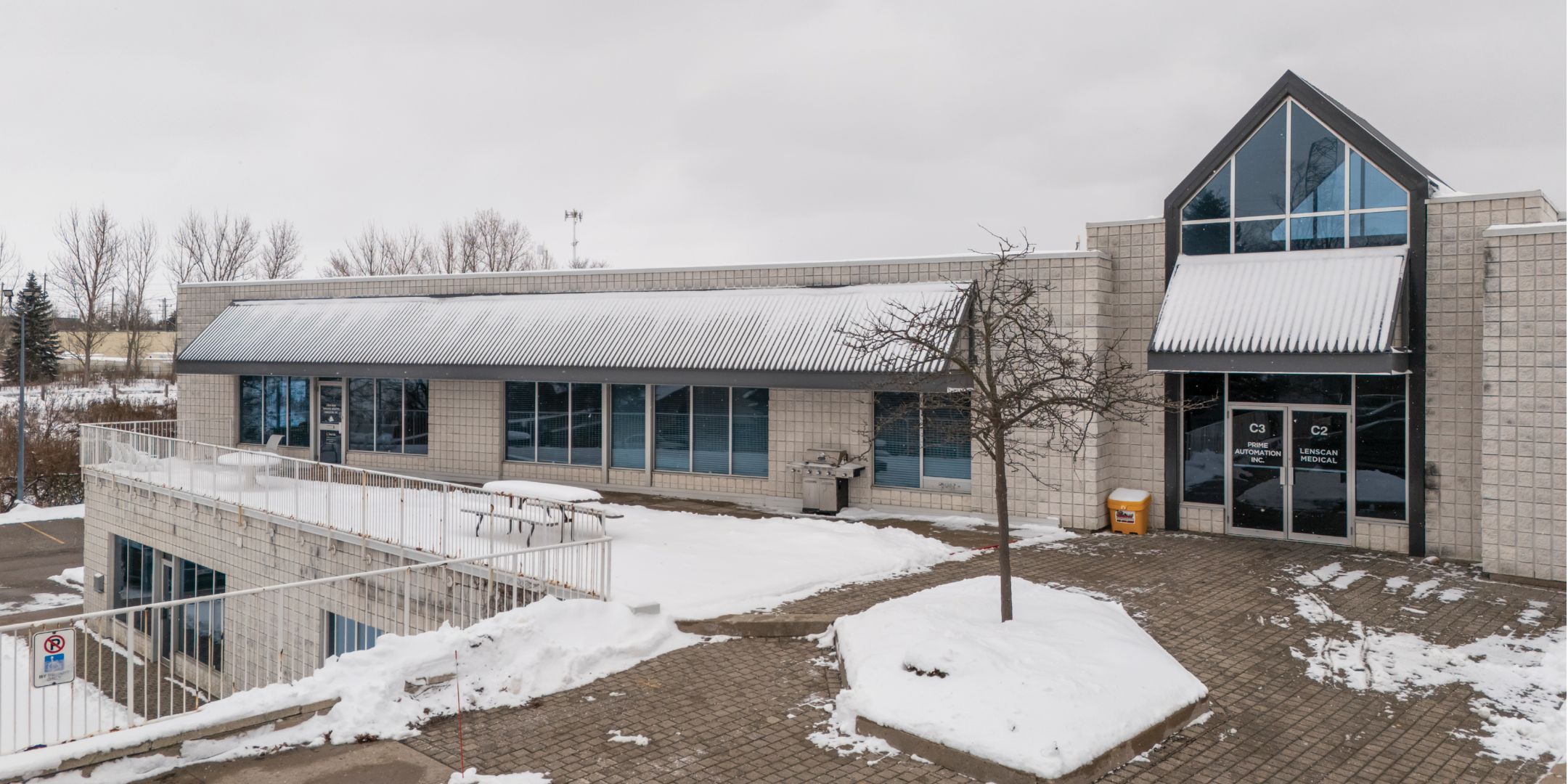 Outside entrance to Unit C4