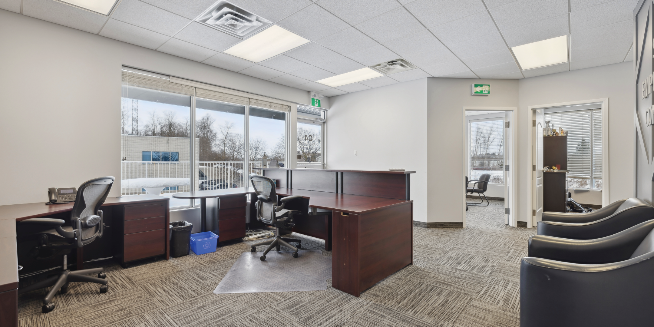 Reception area of unit C4