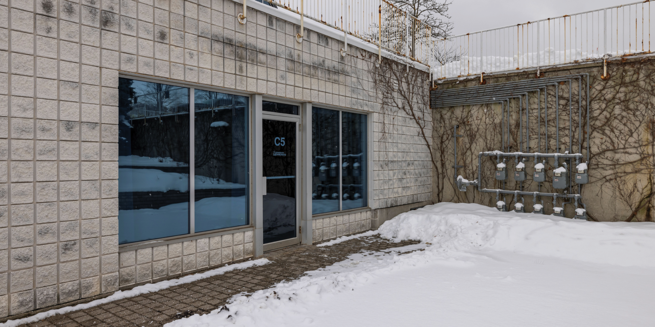 Exterior entrance to Unit C5