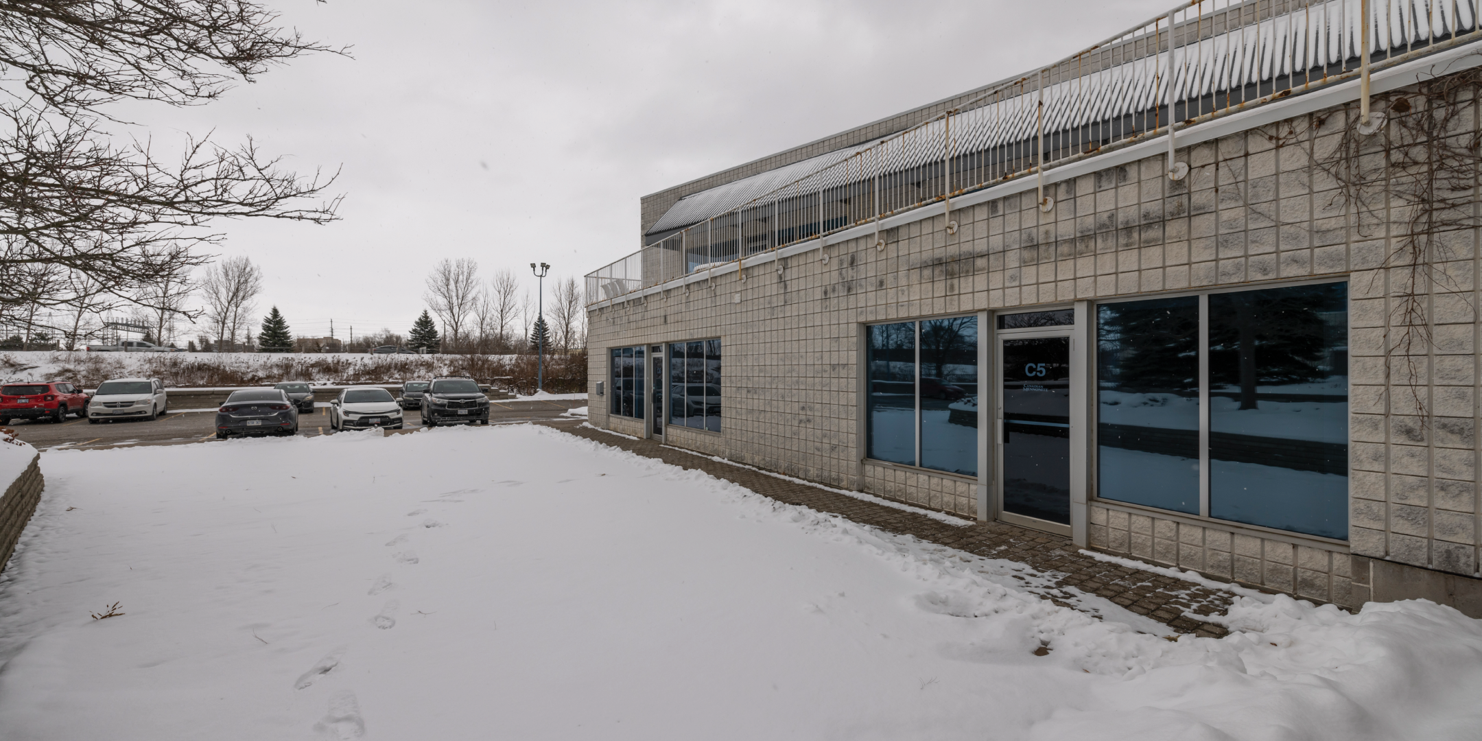 Exterior entrance to Unit C5