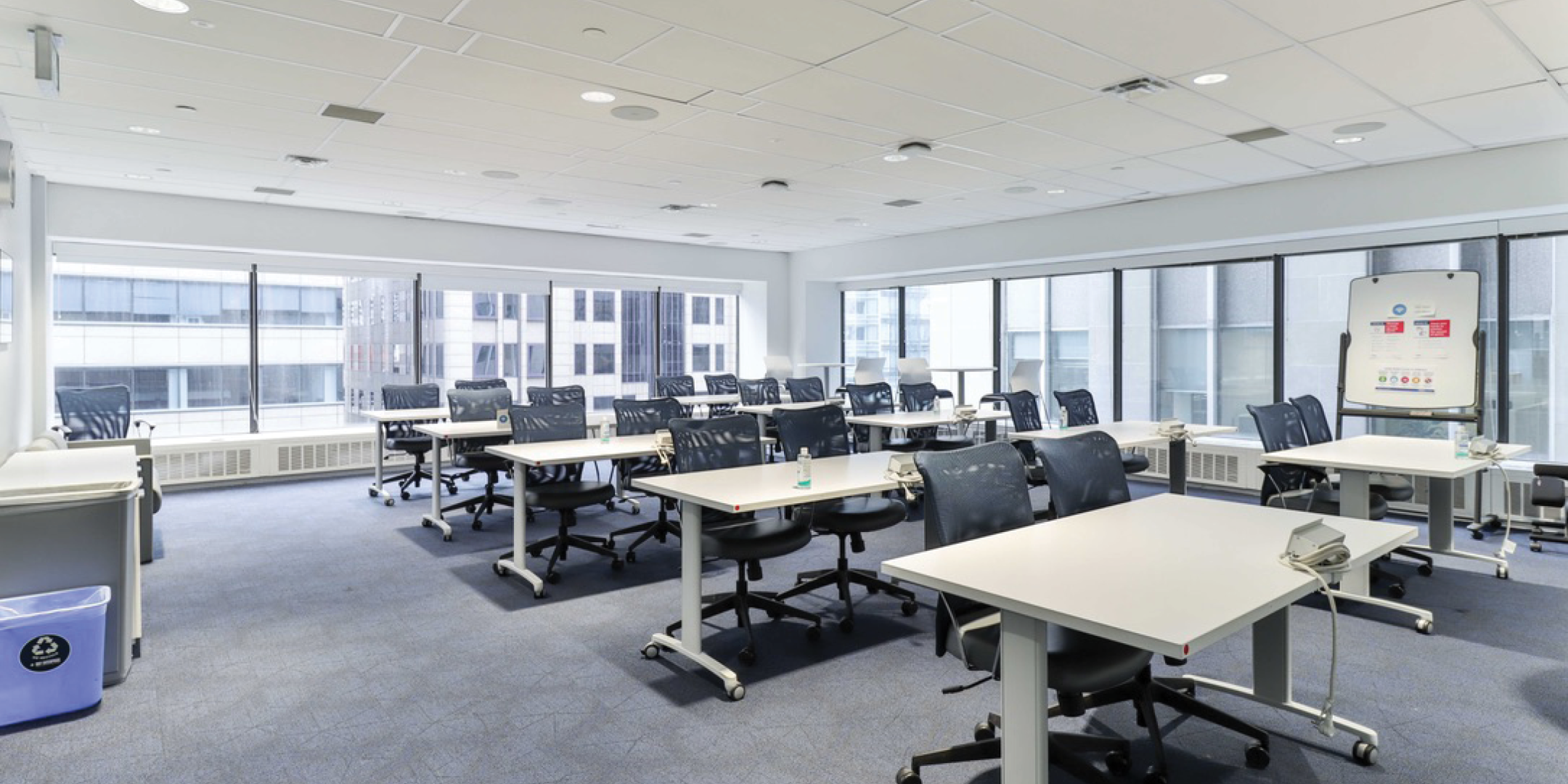 155 University suite 600 workstations with big windows