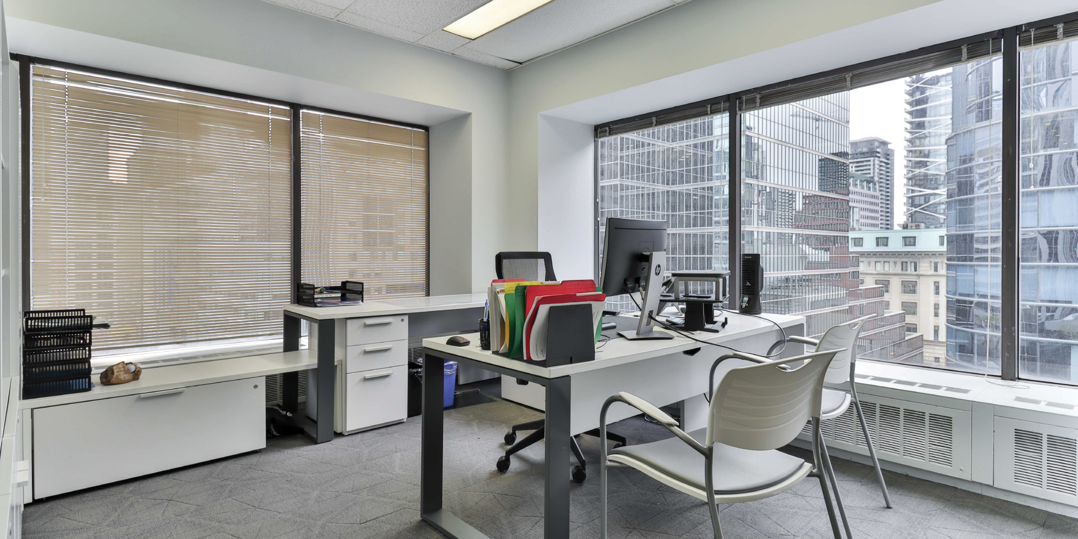 155 University suite 600 private office with big window