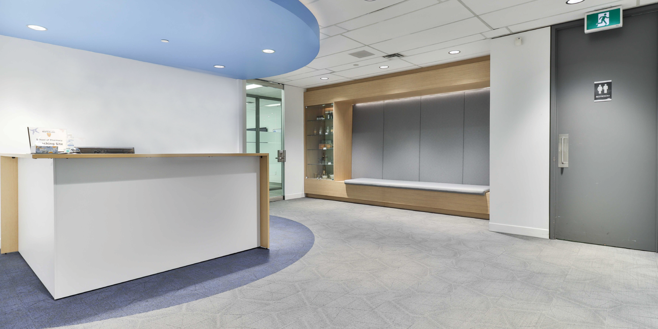 155 University suite 600 reception area