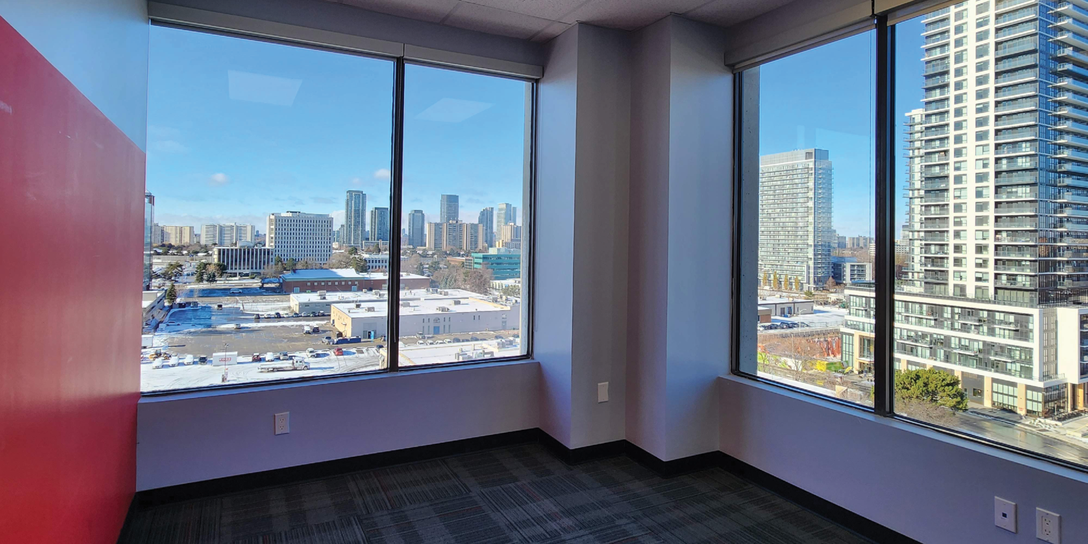 200 Consumers Road private corner office with huge windows